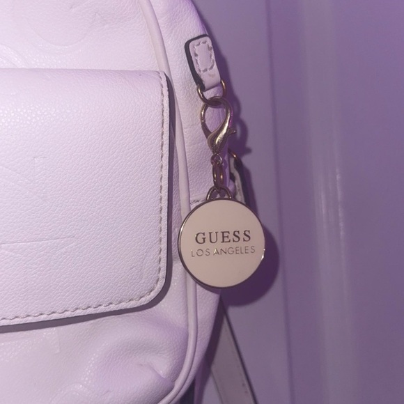 GUESS Cream Mini Backpack - Picture 5 of 7